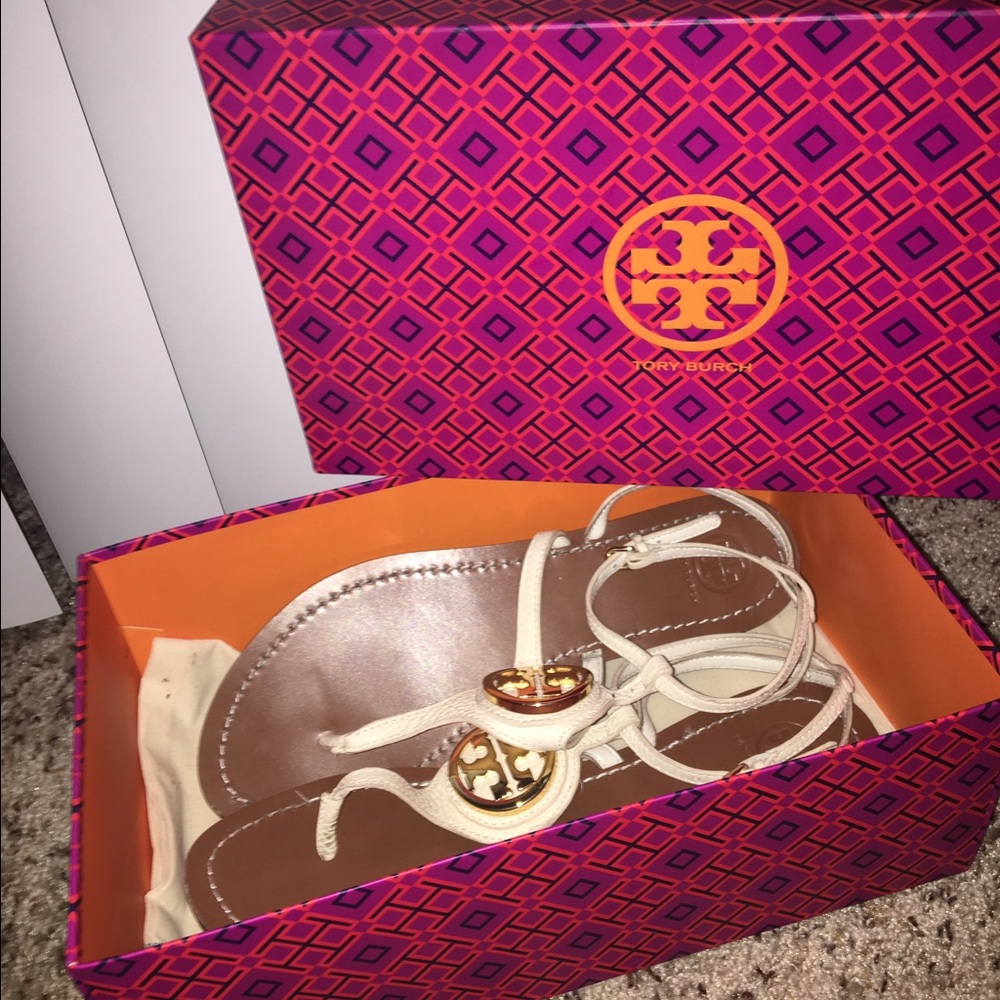 Tory Burch leticia logo thong sandal