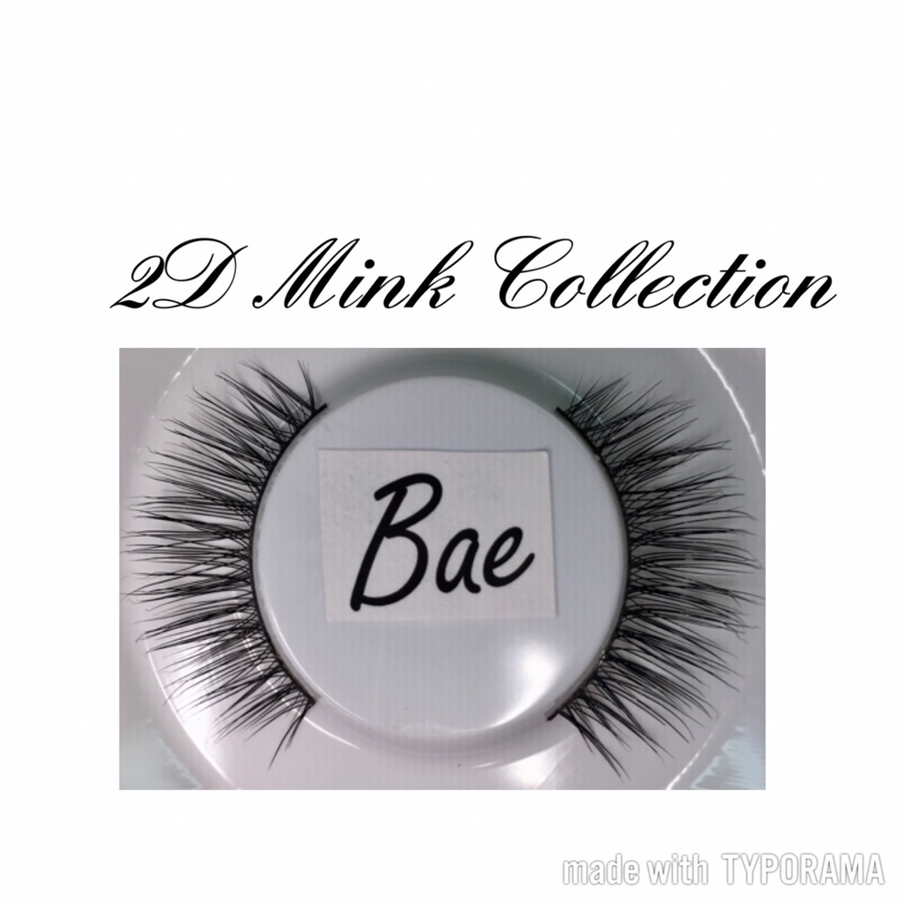 2D Mink Eyelashes in "Bae" - Picture 1 of 4