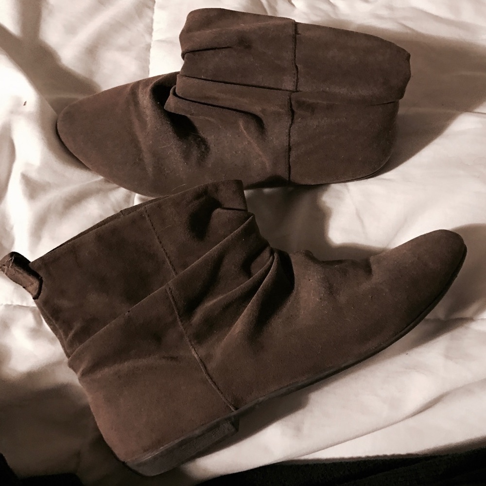 brown booties