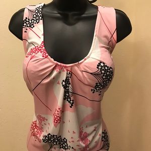 Floral Sleeveless Blouse