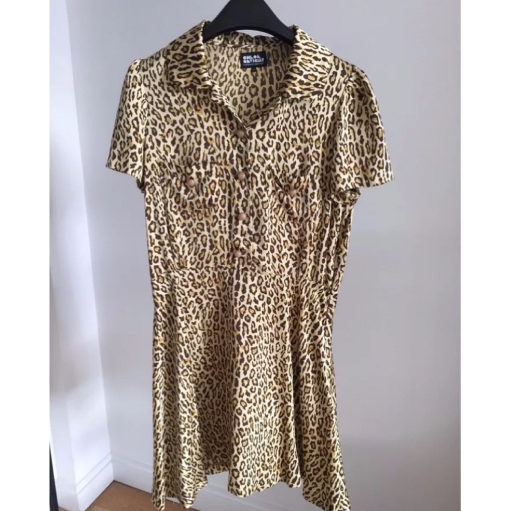 Chloe Sevigny X Opening Ceremony Leopard dress M