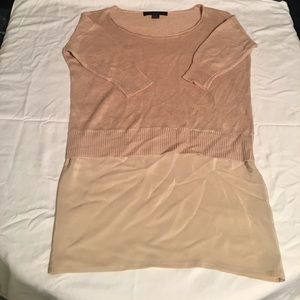 French Connection beiges knot top