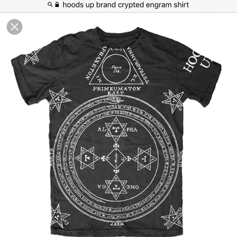 ISO!!!! Crypted Engram Tee!!!