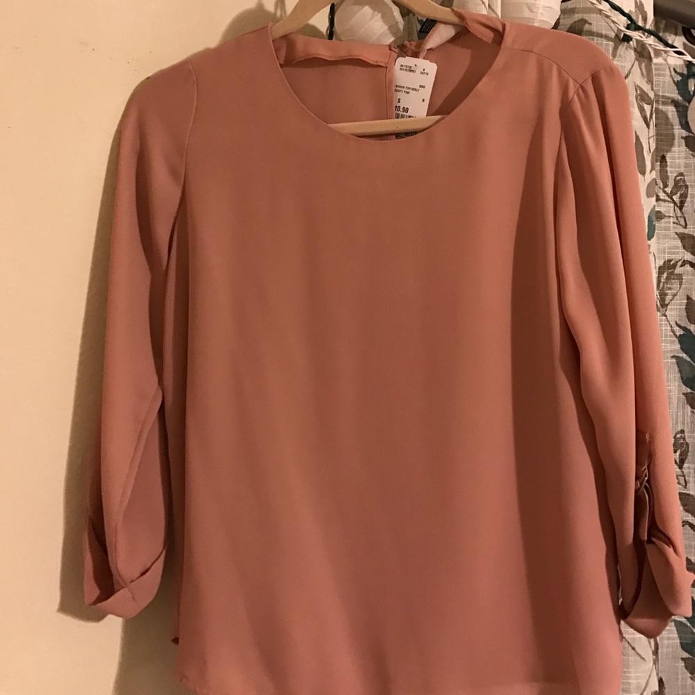 Pink blouse