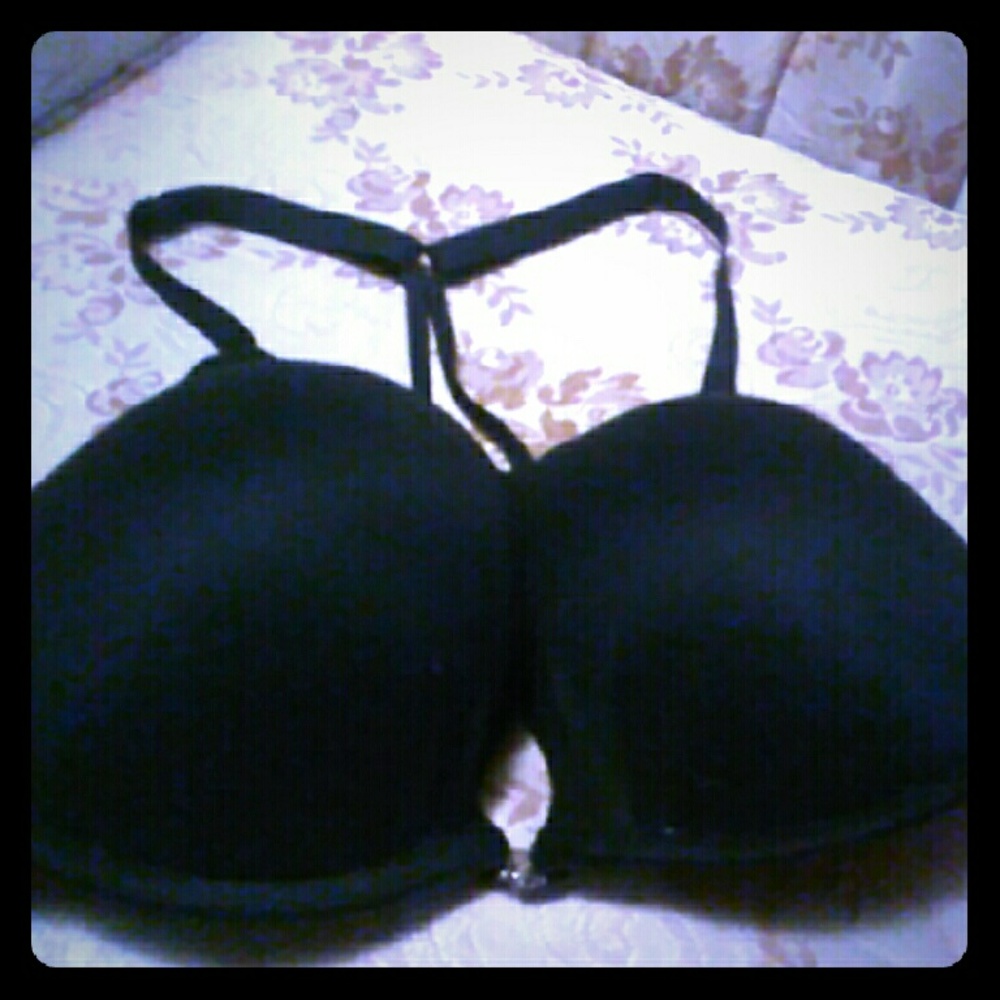 VS Black front close pushup bra 36dd