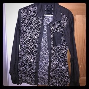 Men's Medium Guess Shirt Slim Fit