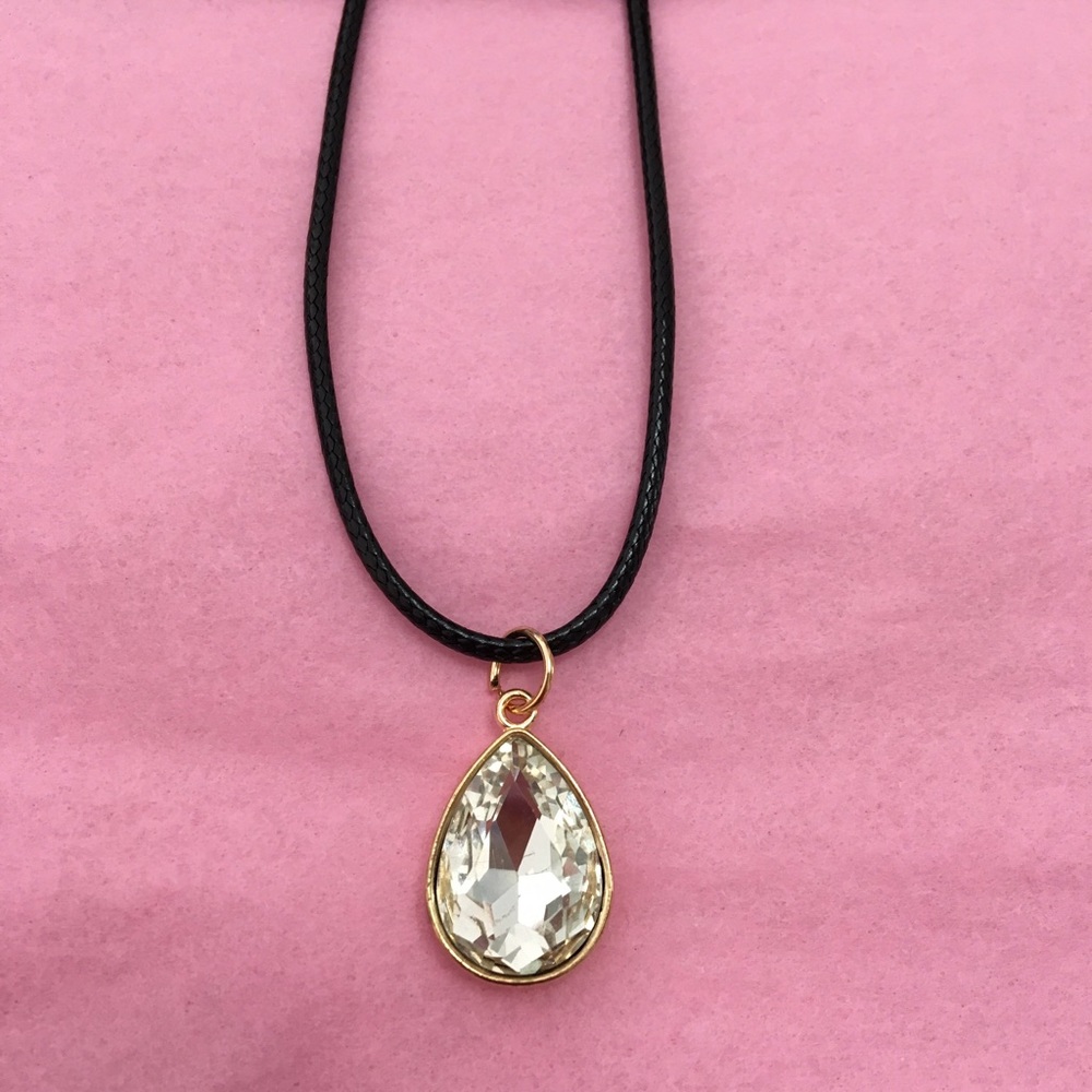 Crystal Drop Necklace - Picture 1 of 3