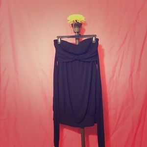 Black Fitted Mini Dress