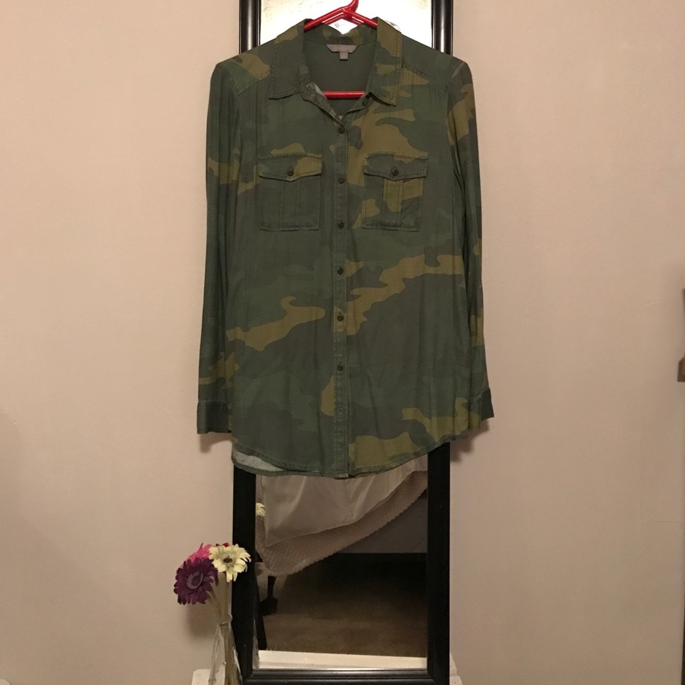 Nordsroms "rubbish" brand camo button up