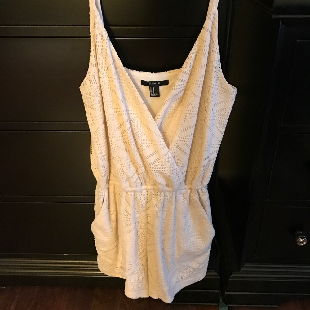 ‼️SOLD‼️Lacey knit romper