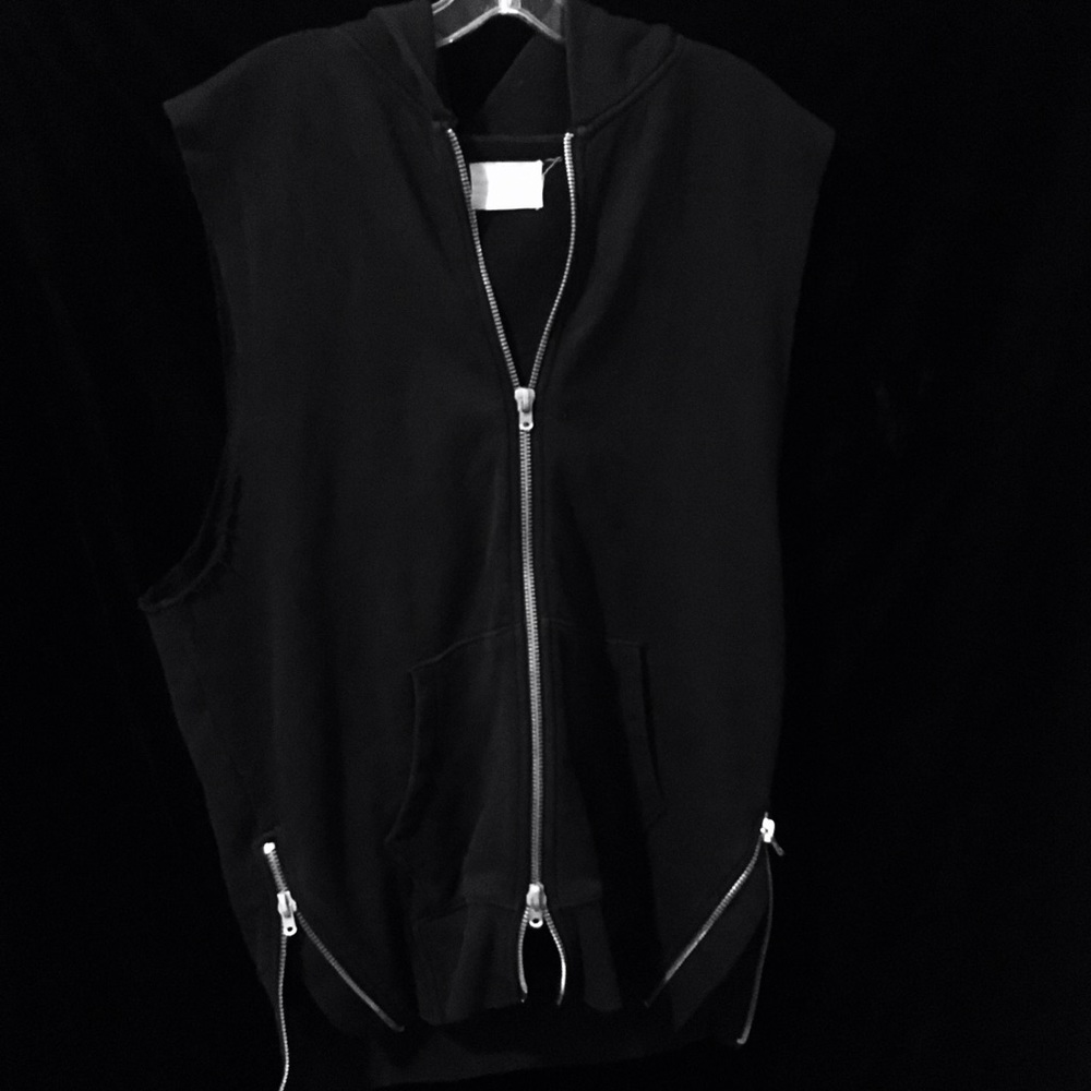 Fear of God Sleeveless Double Zipper Hoodie