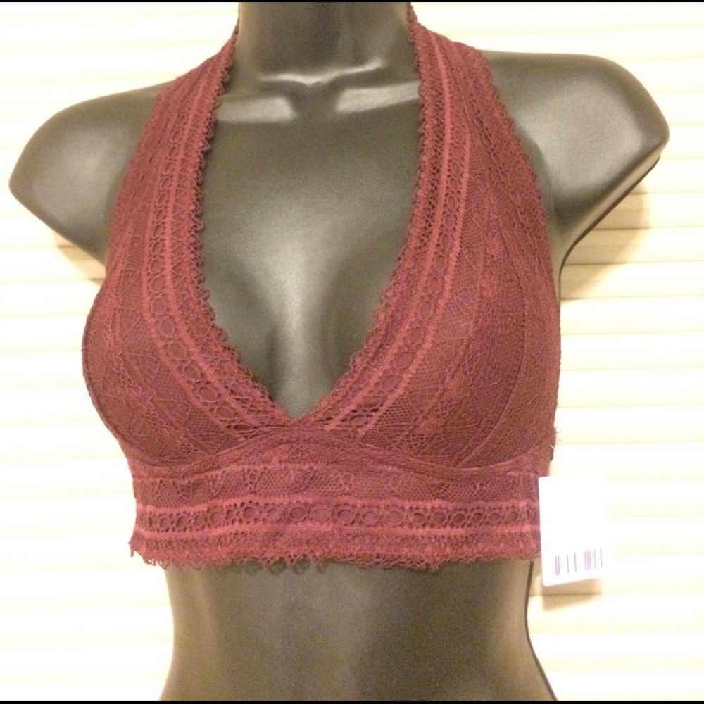 Urban outfitters maroon bralette