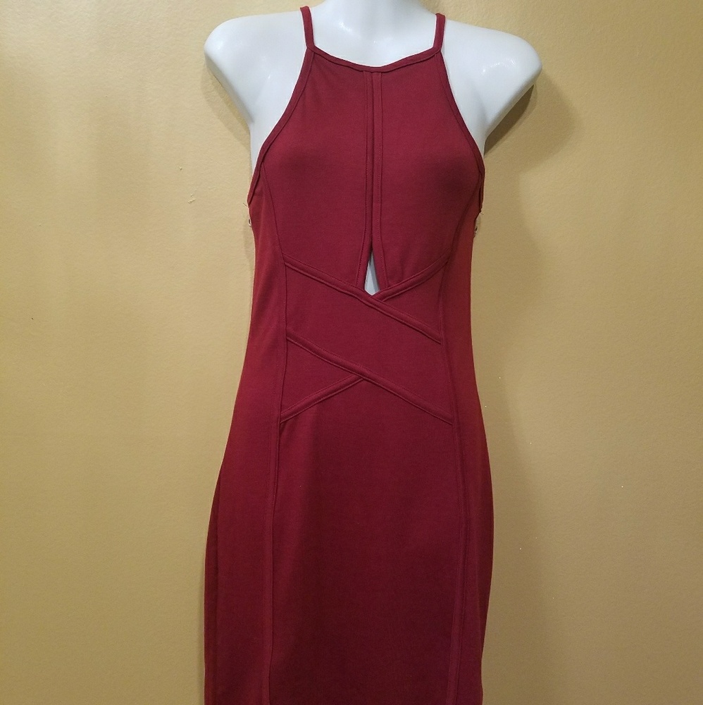 Red Body Con dress