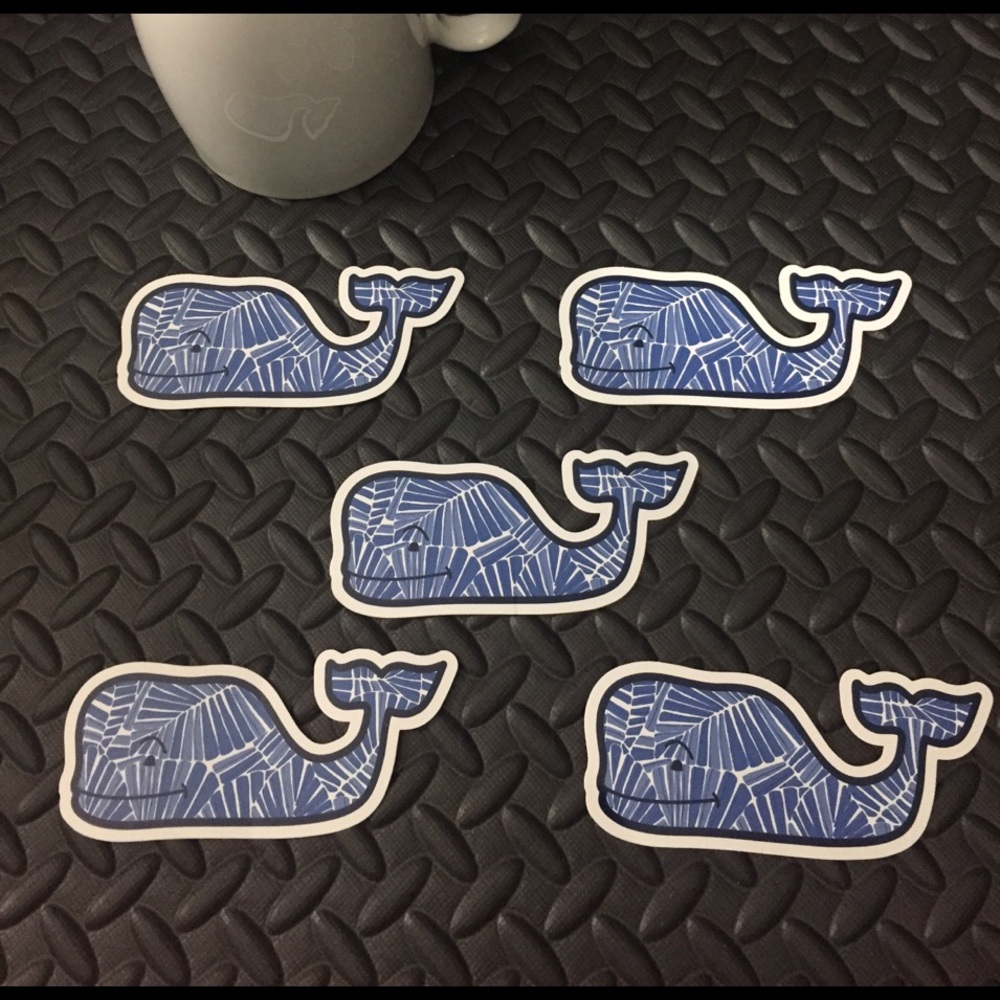 5 New vineyard vines stickers