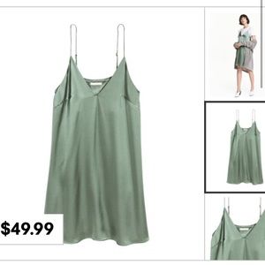 Slip-Style Green Dress (H&M)
