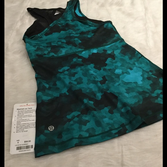 NWT Lululemon Meshed Up Tank - Picture 4 of 6