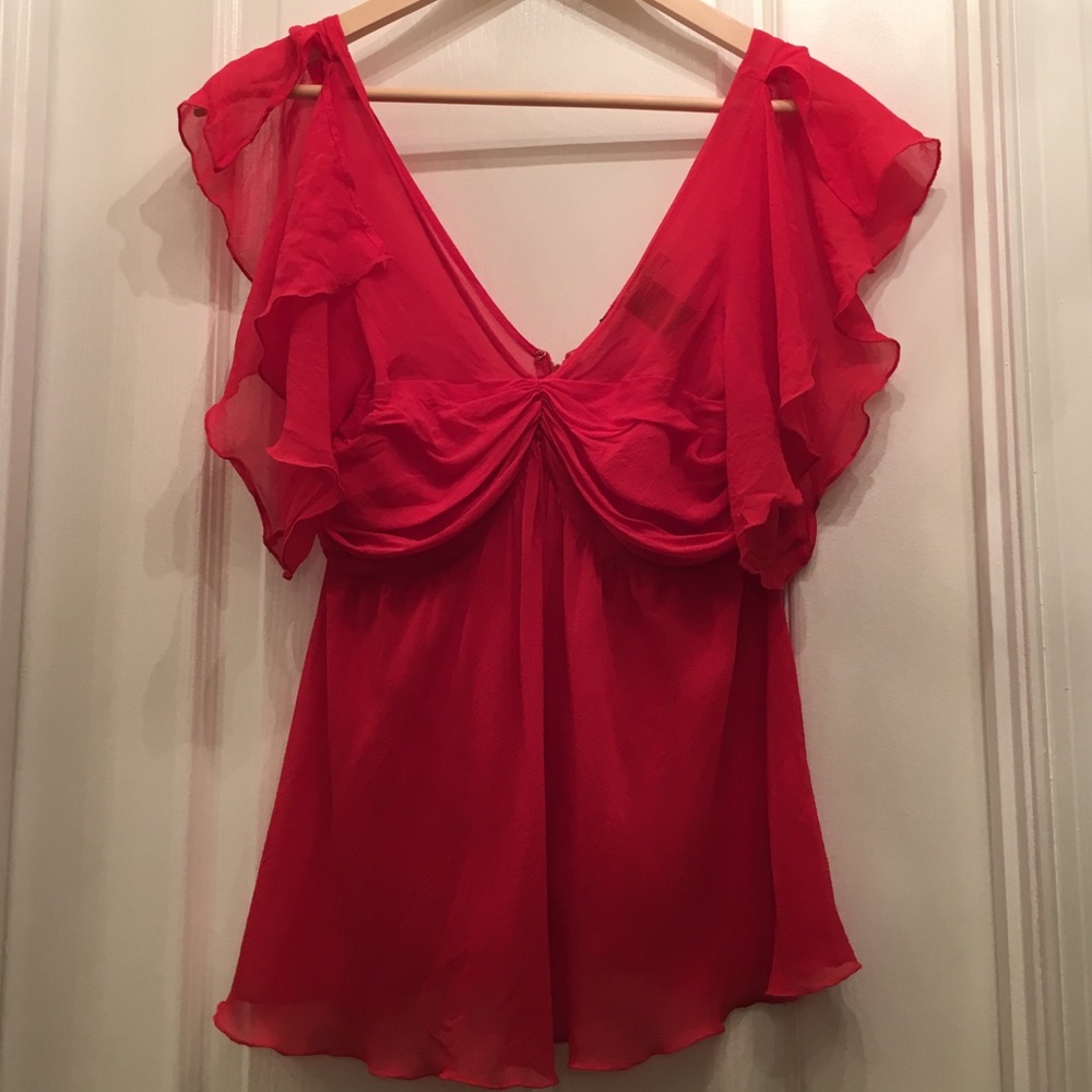 Red blouse - XS