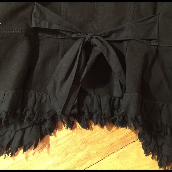 Loft military cut boho festival fringe hem & lapel - Picture 7 of 8