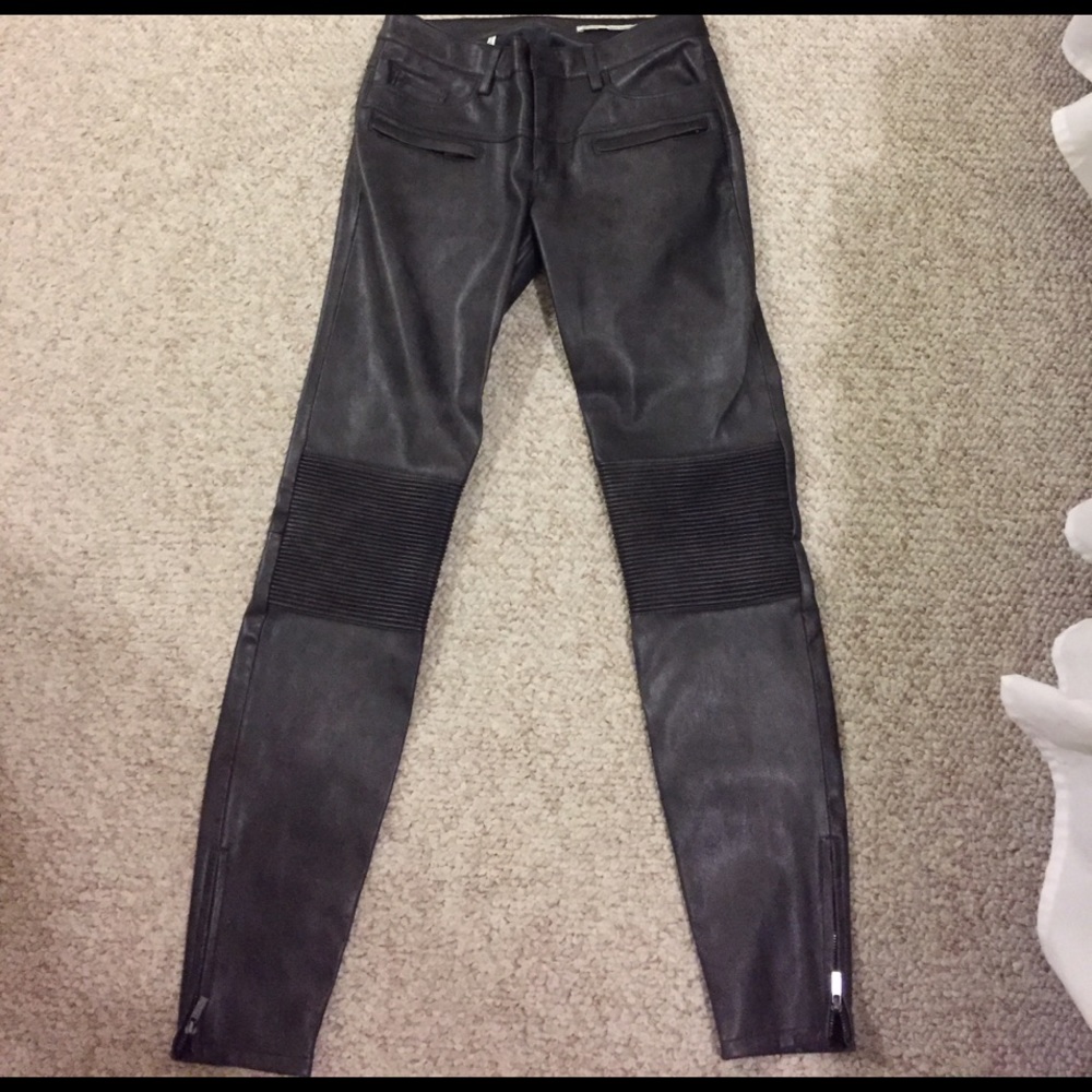 Accepting offers Zara XS metallic pleather pants