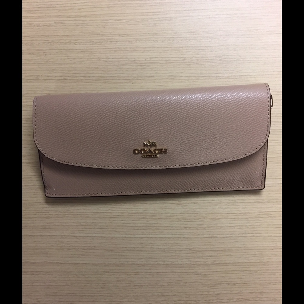 Coach Leather Soft Wallet
