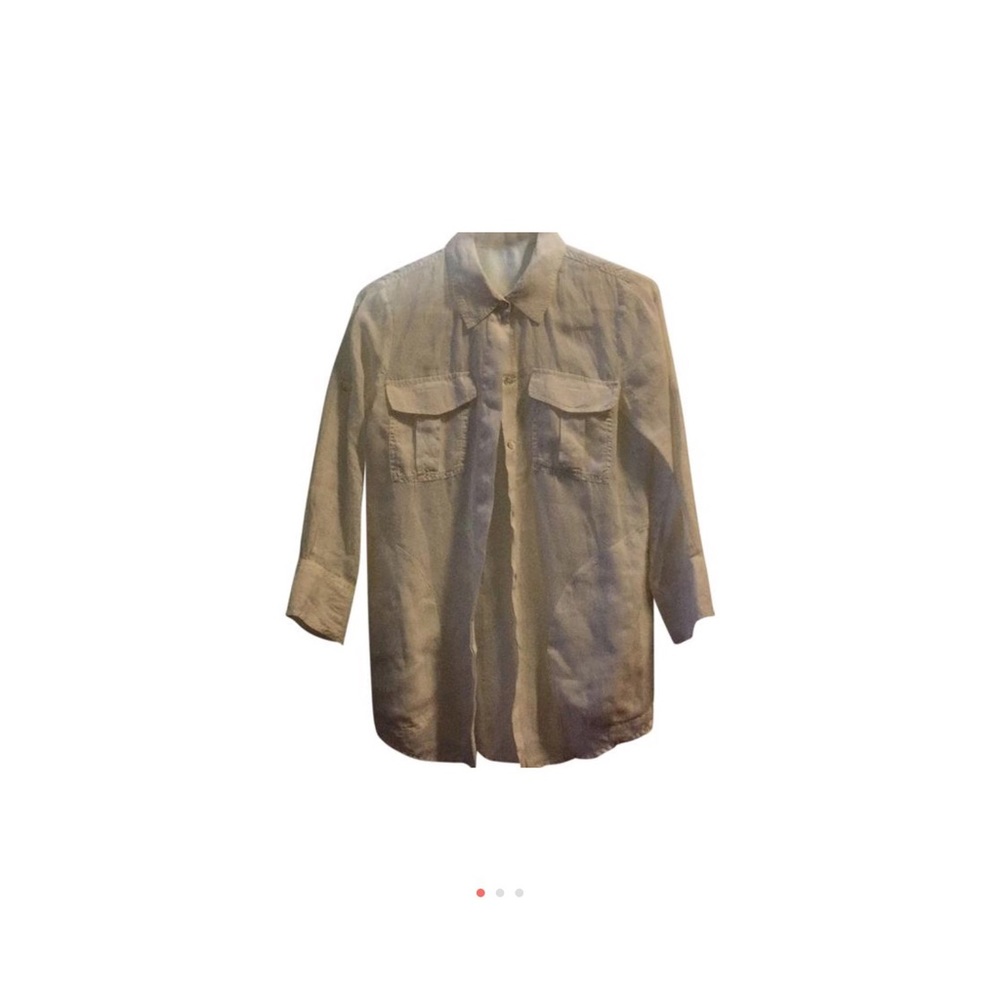 theory button down