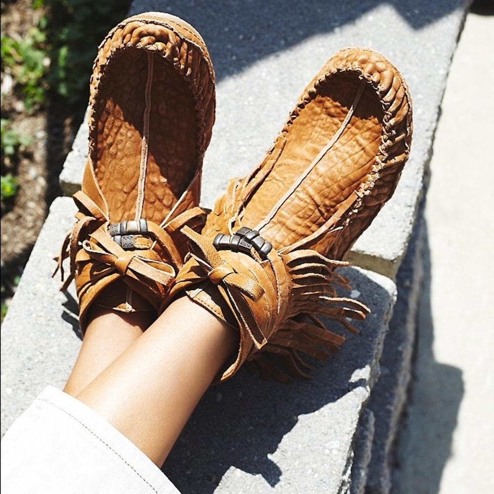 Last 1! Free People Eastwood Moccasins - Picture 3 of 5