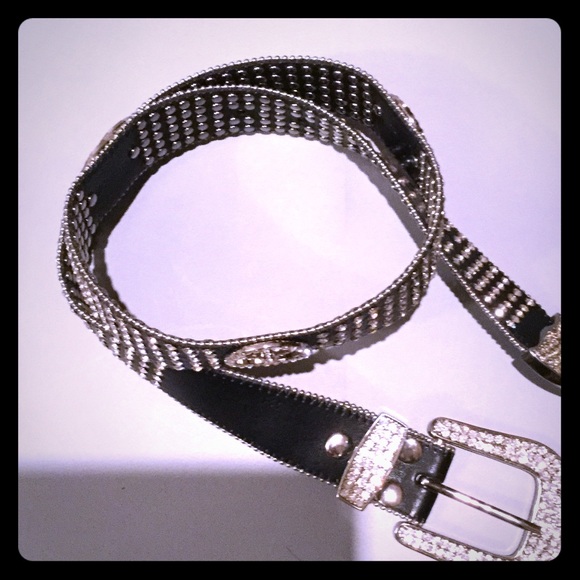 Barely Used : AUTHENTIC SWAROVSKI CRYSTAL BELT - Picture 3 of 4