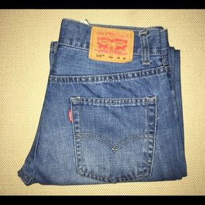 Boys Blue Levi's 514 Size 16 Reg 28x28