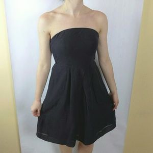 J. Crew Silk Blend Strapless Dress J. Crew Silk Blend Strapless Dress