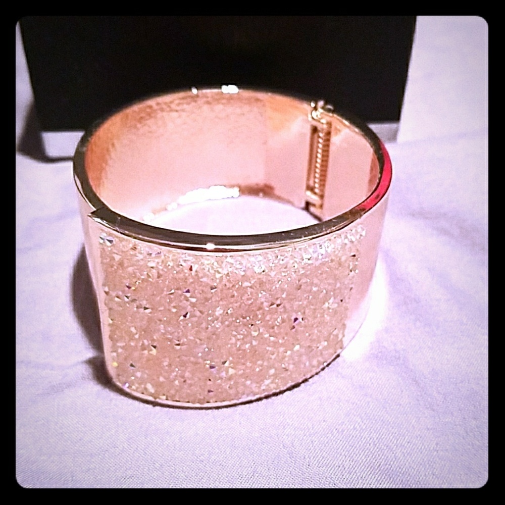 International concepts rose gold bracelet