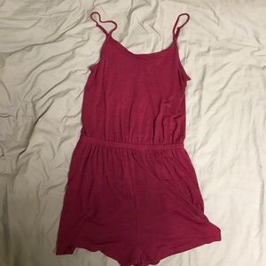 Red summer/ spring romper