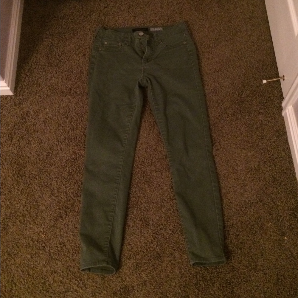 High waisted jeggings