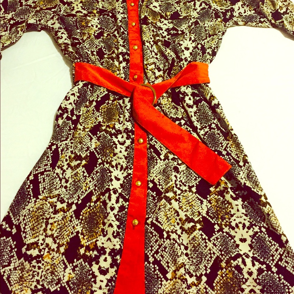 Print dress