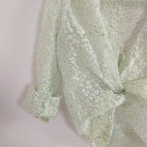 Vintage Pixie Dust Sheer Blouse