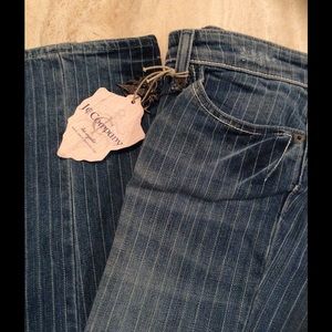 Skinny Pin Striped Jeans