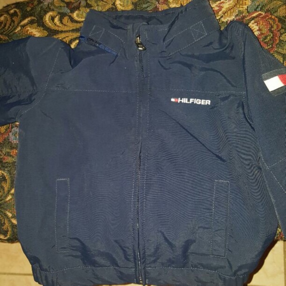 Kids 2t tommy windbreaker jacket