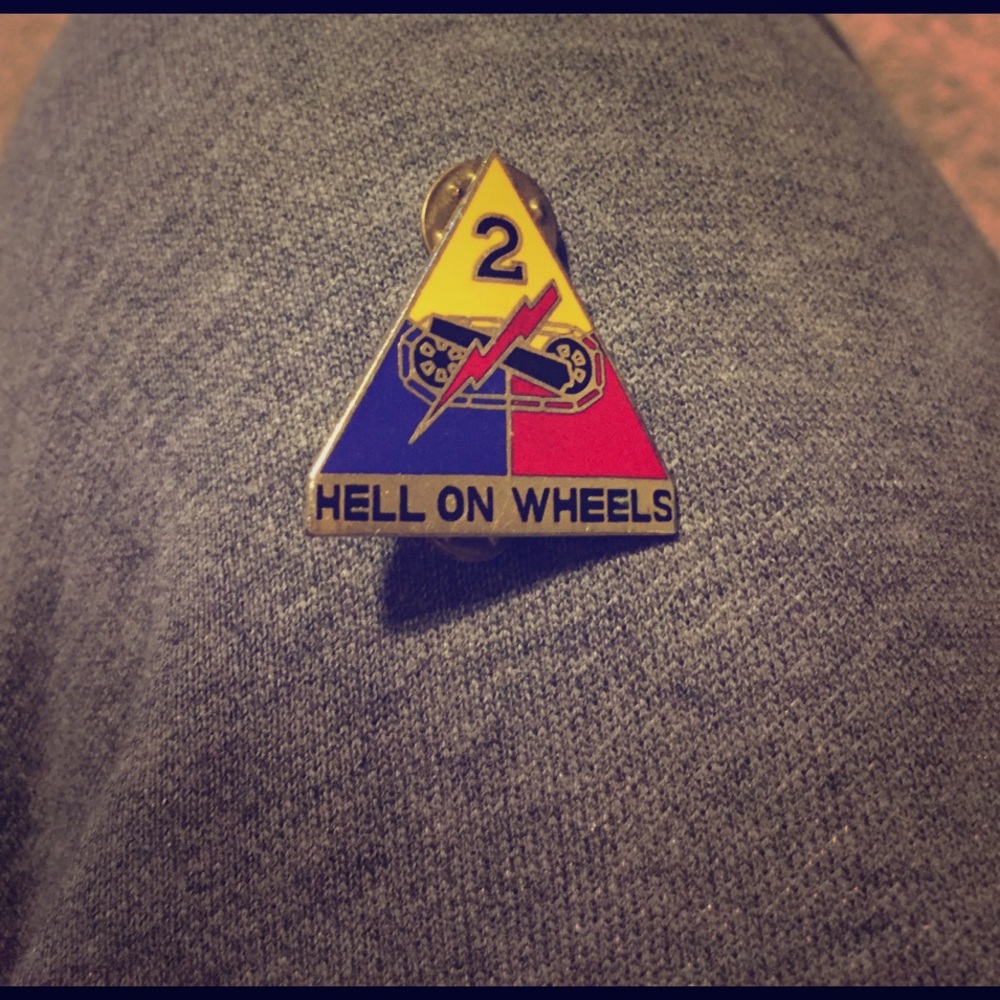 Hell on Wheels pin
