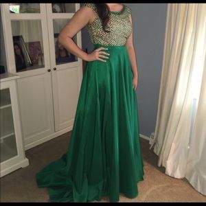 Two piece Sherri Hill prom dress *ONLY WORN ONCE!*