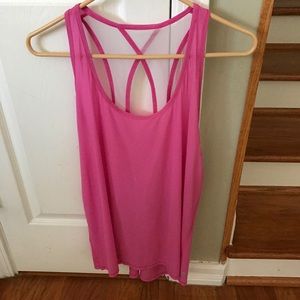 Lulu lemon tank top sheer top