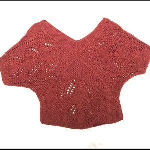 Forever 21 maroon knit top