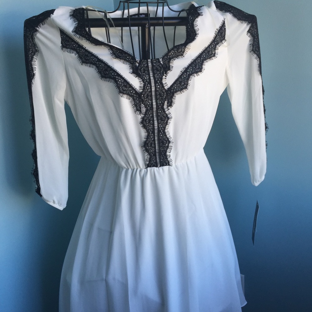 White dress