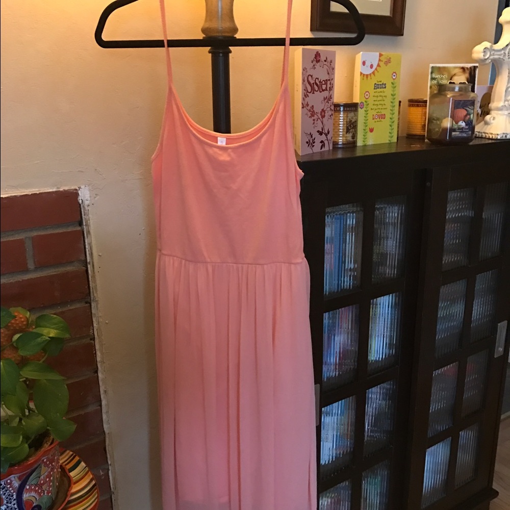 Xhiliration Peach Sundress
