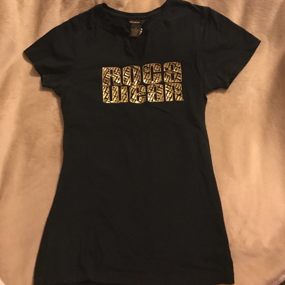 Black and gold Rocawear shirt