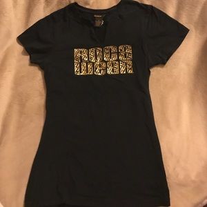 Black and gold Rocawear shirt