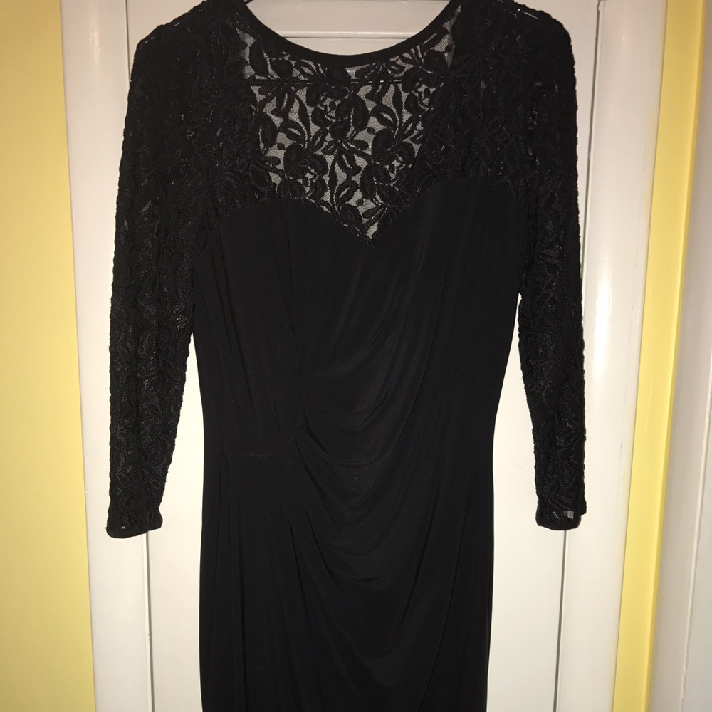 EVAN PICONE BLACK DRESS