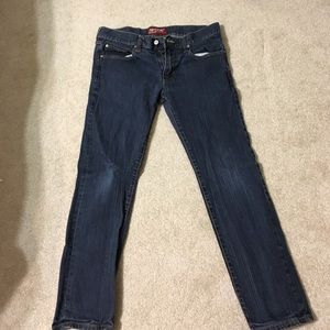 Dark wash men's jeans