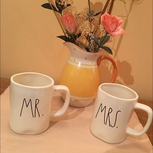 Mr. & Mrs. Rae Dunn mug set