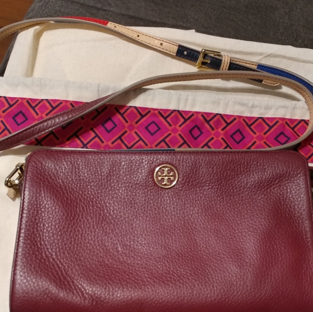 Tory burch crossbody wallet purse