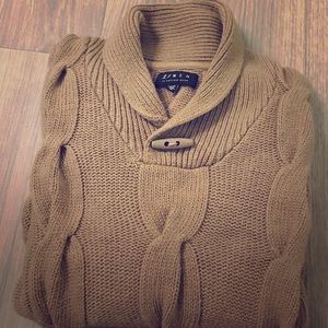 Forever 21 cable knit loose turtle neck sweater