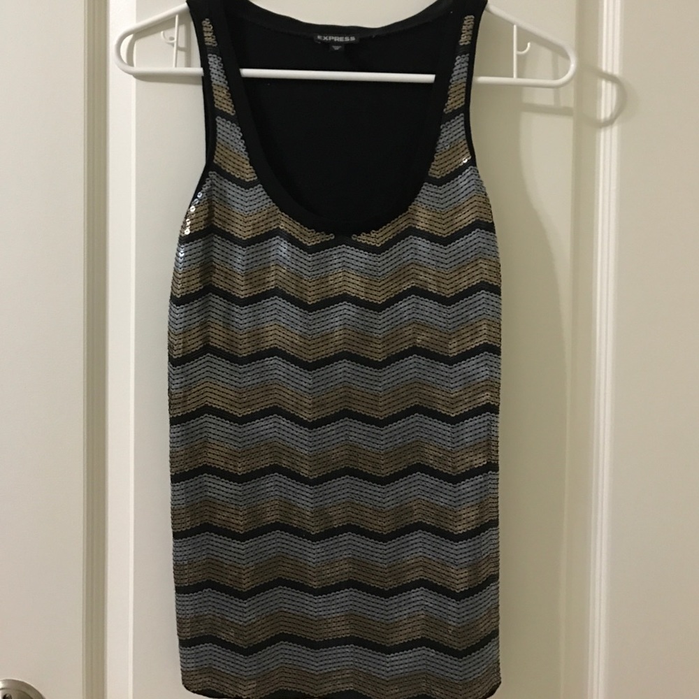 Express Sparkly Top